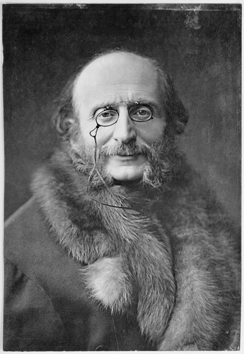 Jacques Offenbach um 1870