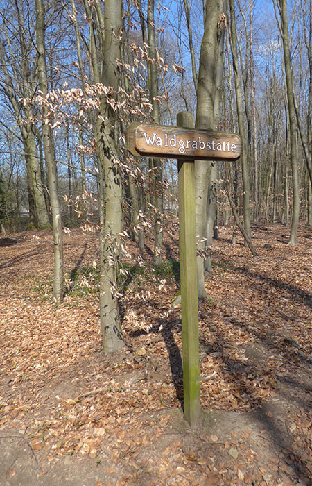 Waldgrabstätte im Königsforst