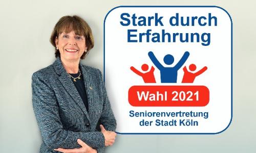 Wahl Seniorenvertretung 2021, Henriette Reker. Foto: Joachim Rieger