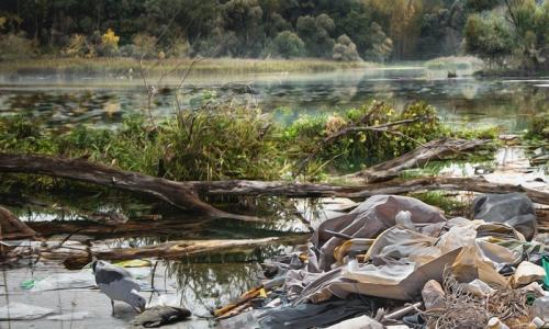 Auch in den heimischen Flüssen häuft sich sichtbar der Müll. Foto: Ria Sopala / Pixabay