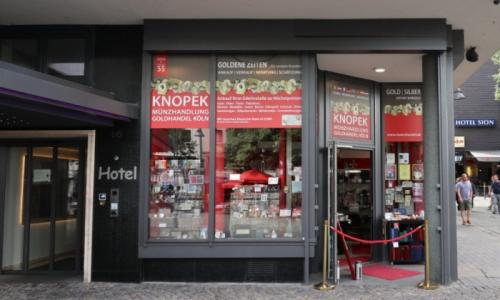 Anzeige - Münzhandlung Knopek in Köln