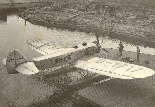 Transatlantischer Wasserflugzeughafen Niehler Hafen. Foto: Historisches Luftfahrtarchiv Köln