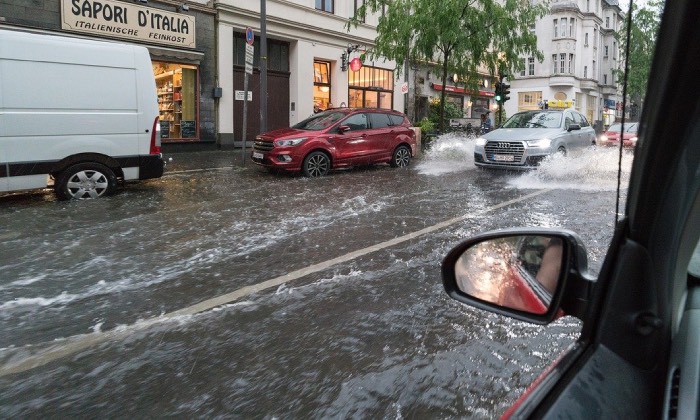 Hochwasser in Köln. Foto: Stefan Bernsmann / Pixabay