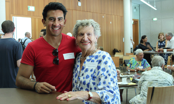 Jorge Sandoval und Elisabeth Pisacane wohnen zusammen. Foto: Martina Dammrat